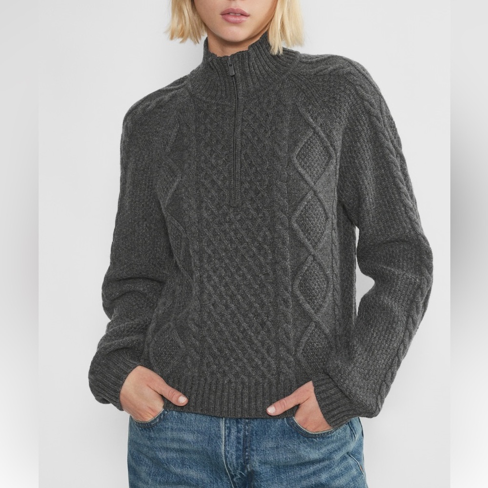 BOREAL 1/4 ZIP SWEATER ~ Sunday Best